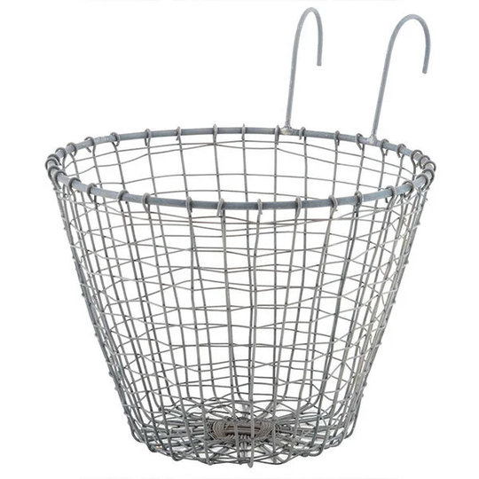 Metal Wire Hook Hanging Window Basket Zink Garden Planter By Ib Laursen