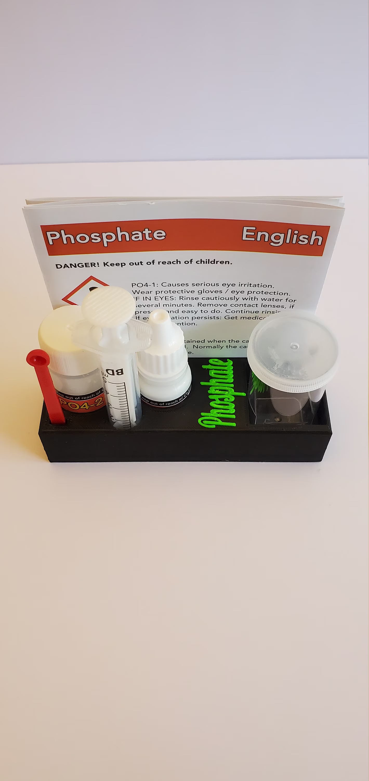 3D Printed Custom Salifert Test Kit Organizer Choose Your