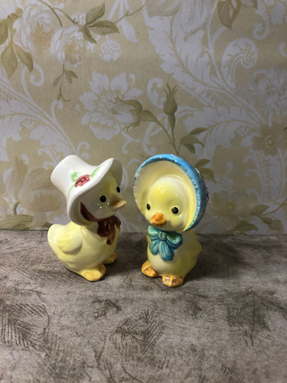 Vintage Ducks Salt & Pepper B2