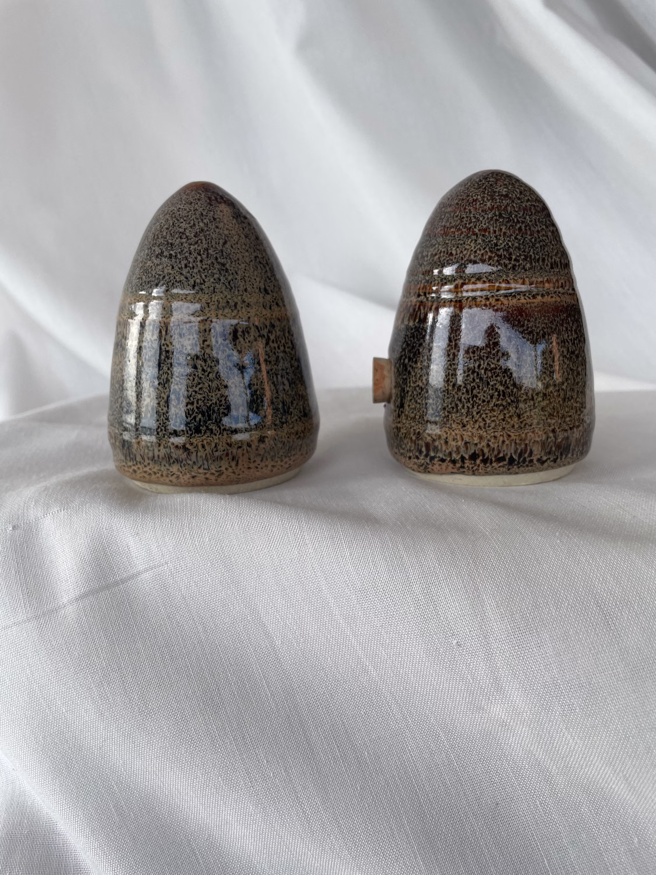 Handmade Pottery Salt & Pepper Shakers