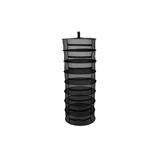 8 Tier Hanging Basket Folding Drying Rack Herb Drying Net Mesh Drying Bag for Drying Vegetables Herbs