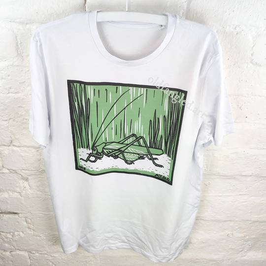 Grasshopper | 1918 - Unisex Organic T-Shirt, Vintage Style Art T-Shirt