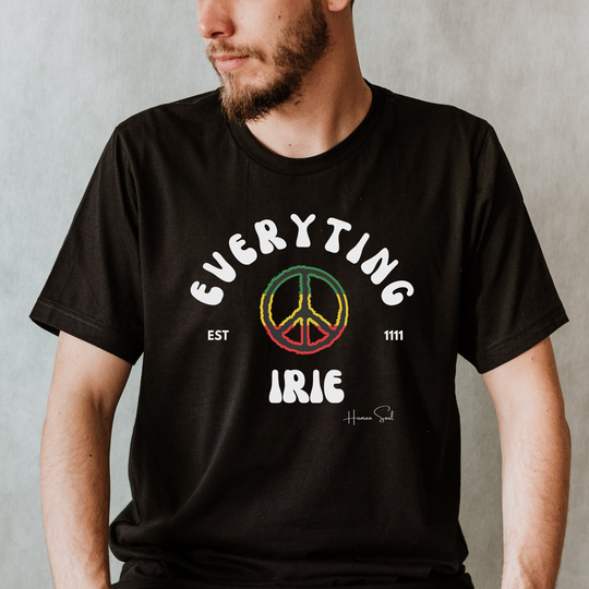 Rasta Shirt Love Everyone Jamaica Tshirt Flag Peace Sign One Best Selling Shirts
