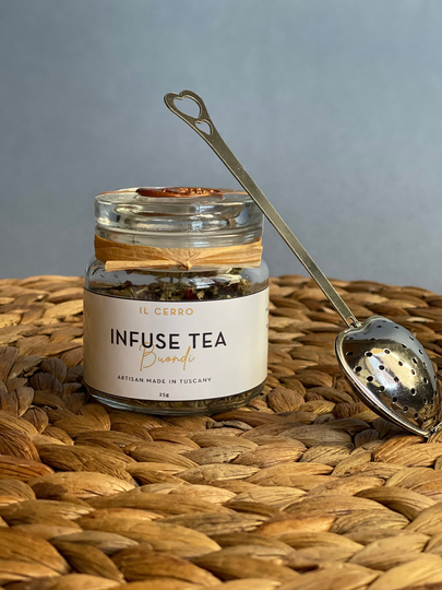 Gift Box, Tea Blend & An Infuser , Fresh Infuse Infusion Tea Fruit Spicy Artisan Made