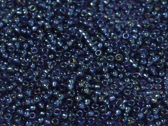 Miyuki Seed Beads 11/0 Fancy Lined Han Blue, 3539-New