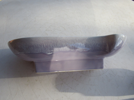 Vintage Purple Flux Ceramic Planter