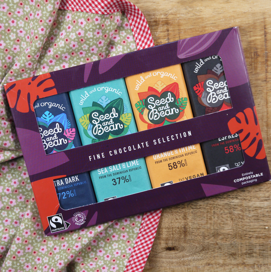 Organic Chocolate Mini Bar Gift Set