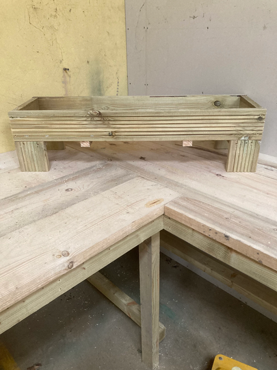 Wooden Raised Garden Planter