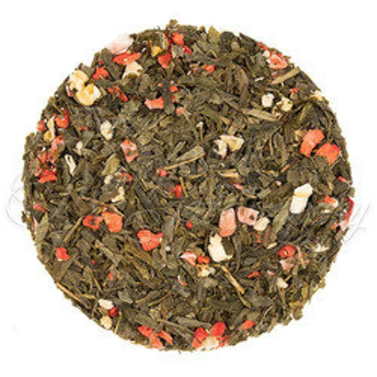 Organic Strawberry Papaya Green Tea