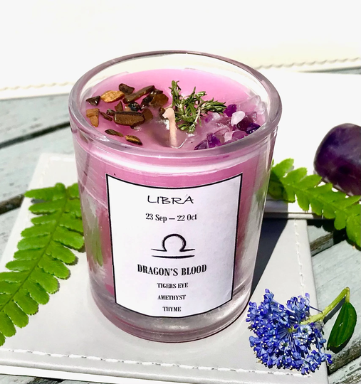 Fully Compatible Zodiac Sign Candles All Signs Correspond To Colors Scents Herbs & Crystals