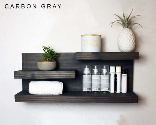 Bathroom Shelf Storage Organizer, Farmhouse Country Rustic Storage, Modern Farmhouse, Apartment Decor, Guest Super Deep Shelves
