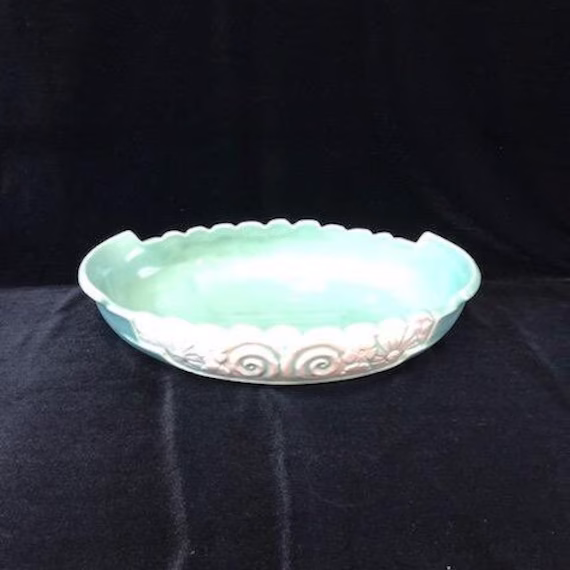 Vintage Weller Planter, Oblong Planter Hudson Line