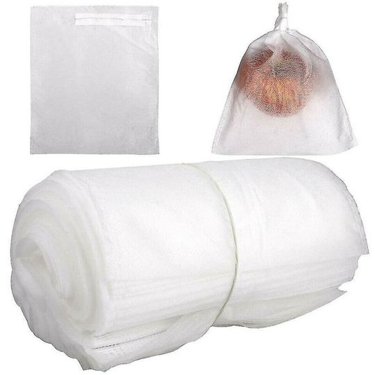 100pcs Garden Plant Fruit Cover Protect Net Mesh Bag Against Insect_(costbuy)