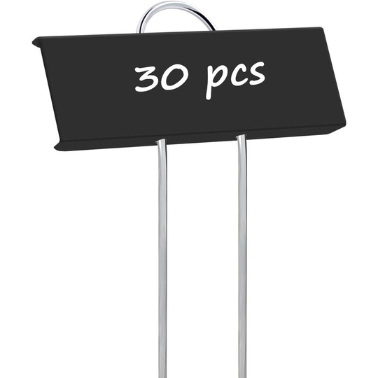 Pack of 30 Metal Plant Tags Weatherproof Garden Markers Reusable Nursery Tags for Vegetables Herbs Flower Seeds Greenhouse
