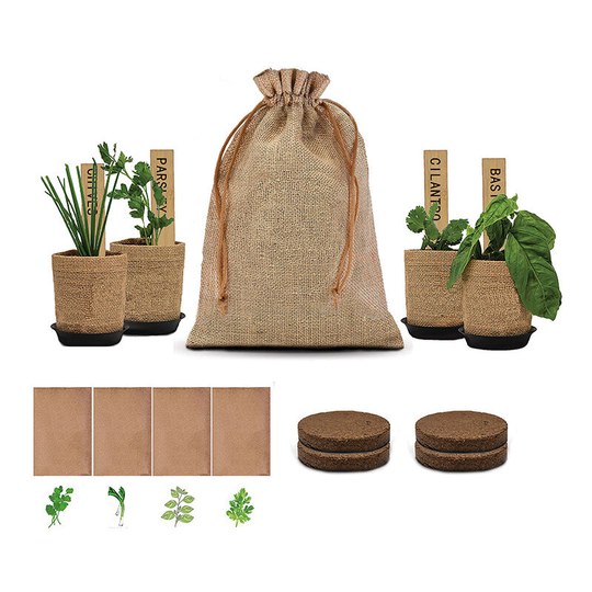 Sack Planting Set-Growing Gardening Set-Indoor and Outdoor Garden Planting Gift Box-1pc