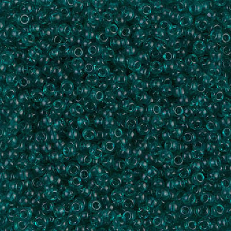 Miyuki Seed Beads 11/0 Transparent Teal, 2405-New