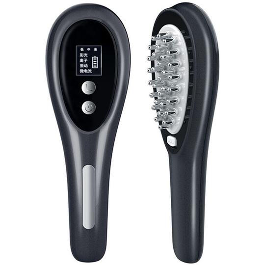 Asupermall - usb Hair Scalp Applicator Comb for Medicine Scalp Head Fluid Comb Essential Oil Hair Treatment Device Hair Scalp Massager Brush Growth