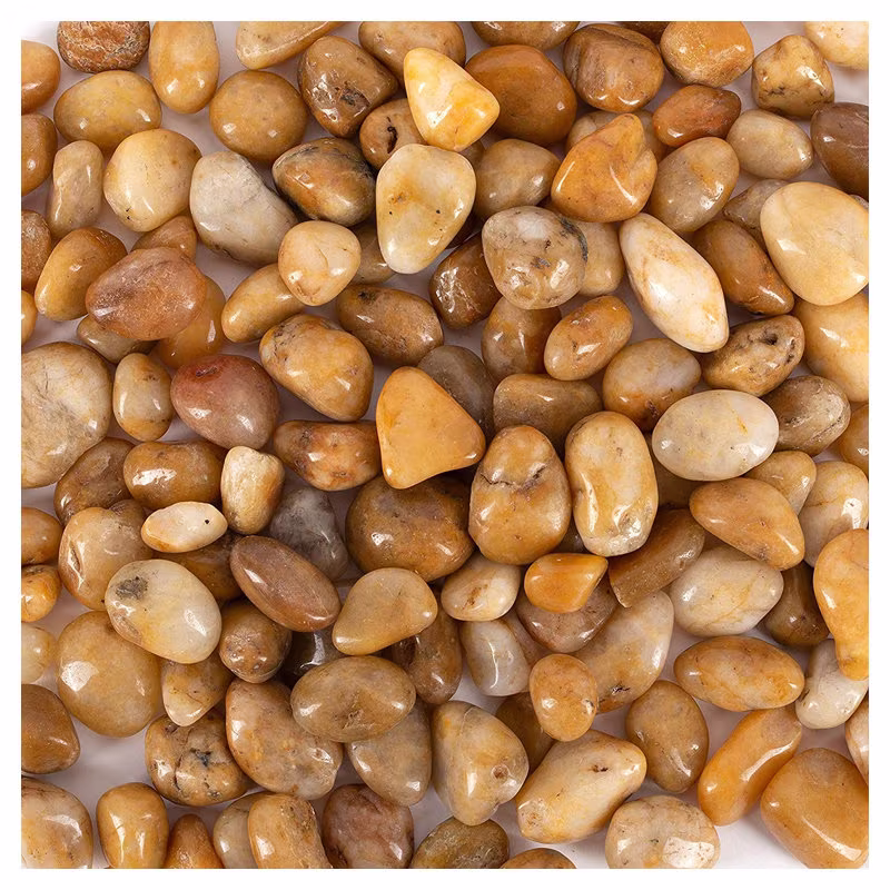 River Rocks Pebbles For Plants Natural Decorative Polished Stones Planters Succulent Aquarium