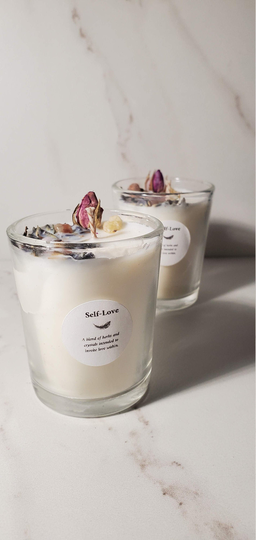 Self-Love Unscented Soy Votive Candle
