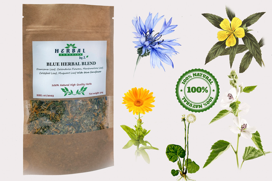 Great Herbal Blend/ Herbs/Herbalisco Blue Blend/ Mullein/Damiana/Calendula
