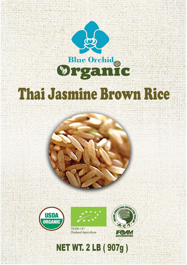 Organic Thai Jasmine Brown Rice Usda Certified Healthy Natural Superfood 2 lb