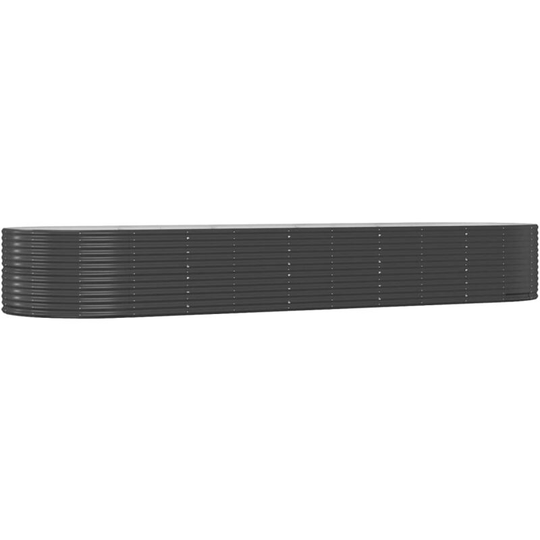 Vidaxl - Garden Planter Anthracite 447x140x68 cm Powder-coated Steel Anthracite