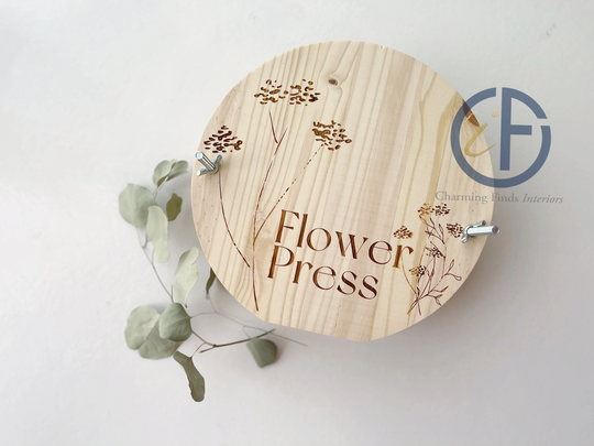 Flower Press | Botanical Herb Gift For Her Plant Kit Wedding