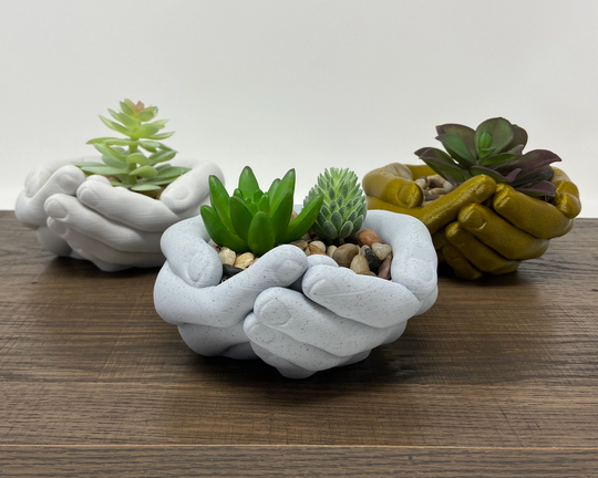 Hands Planter - Hand Bowl Storage Tray Organizer Plant Pot Jewelry Holder