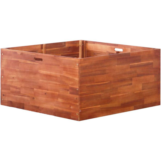 Hommoo - Garden Planter Acacia Wood 100x100x50 cm VD28247