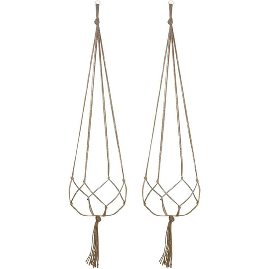 Pot Hanging Ropes Set of 2 Hanging Rope for Plant Flowers Indoor Outdoor Garden Balcony Decoration Gardening