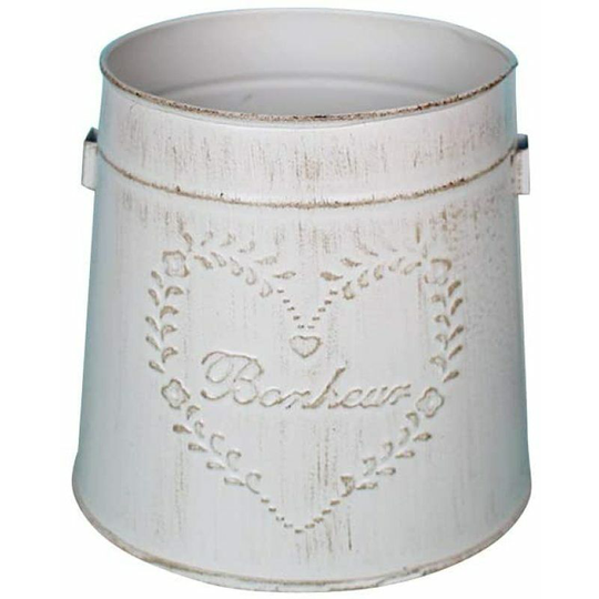 1 pieces decorative vase bucket with handle flower vase metal flower pot vintage plant pot for table decoration wedding decoration