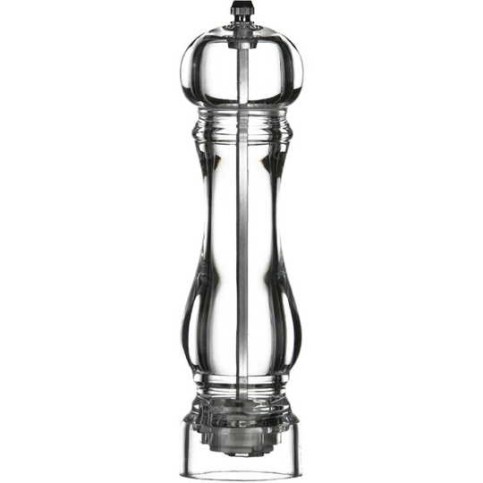 Fvbjd - Salt and Pepper Grinder Adjustable Coarseness Pepper Mill Grinder Manual Pepper Grinder Ceramic 8 inches