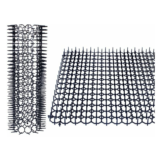 Set of 5 Anti-pest Grids - Spike Anti Pigeons, Birds, Cats - Natural and Ecological Repellent for Planters and Vegetable Patches - Immediate