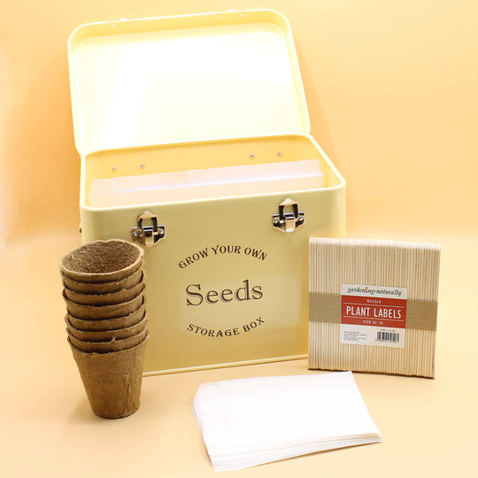Seed Storage Organiser Gift Set