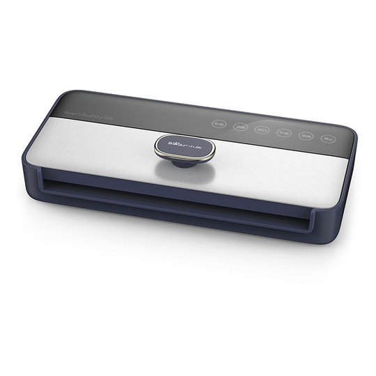 120W Food Vacuum Sealer Machine, 5 in 1 Vacuum Sealer Devices with 1 Roll of Vacuum Film for Food, Meat, Vegetables, Fruits, -80kPa