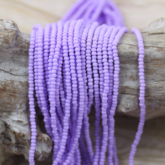 11/0 Sol Gel Wisteria Czech Seed Beads - 1 Hank 12/20