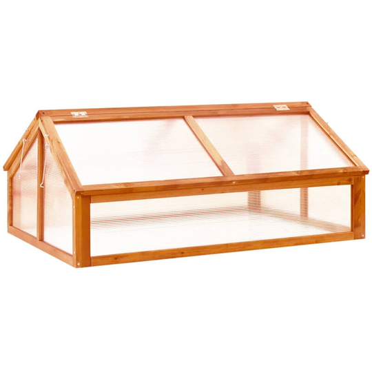 Greenhouse Orange 114x80x50 cm Firwood