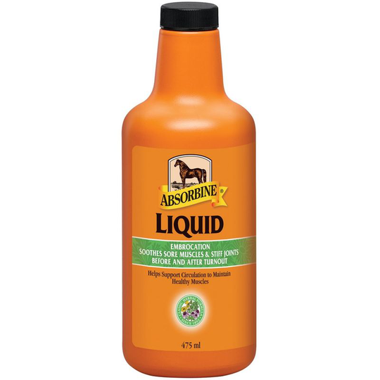 Horse Embrocation Liquid (475ml) (Orange) - Orange - Absorbine