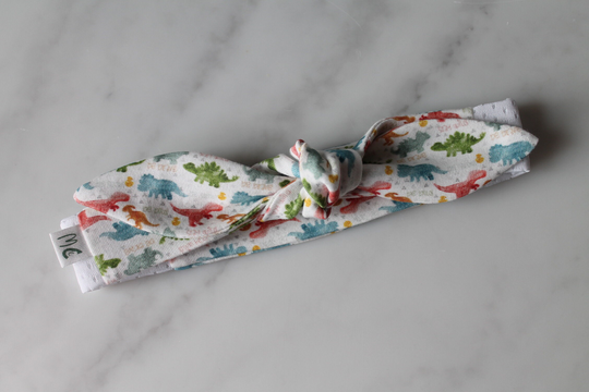 Organic Cotton Bow Headband
