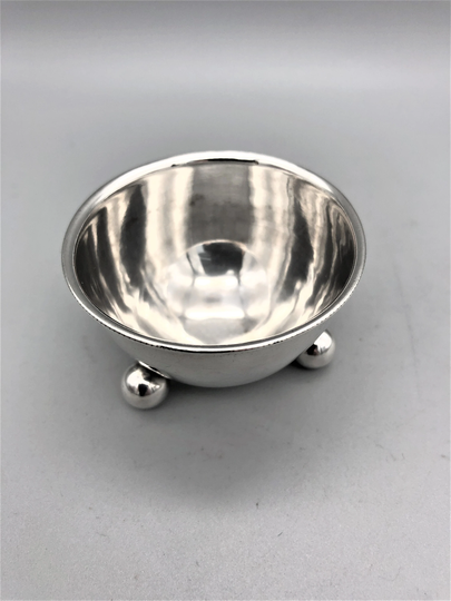 Victorian Sterling Silver Open Salt, Thomas Prime & Son, Birmingham, 1879
