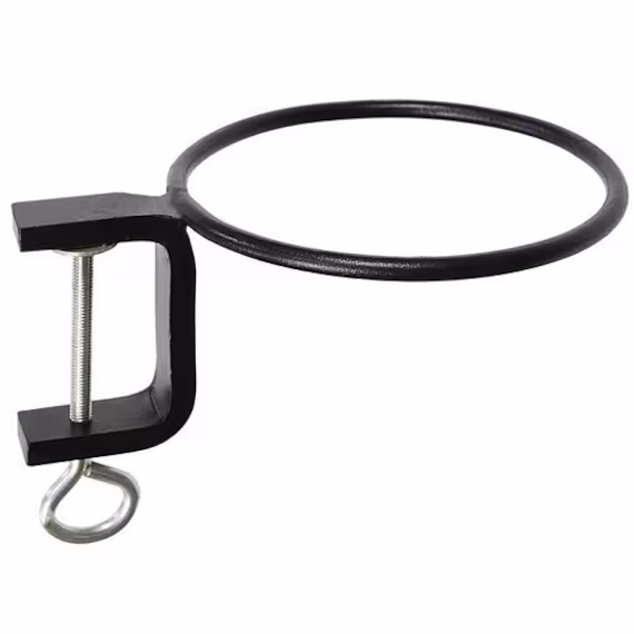 Metal Clamp Ring Flower Pot Bracket Wall Plant Holders 12 cm