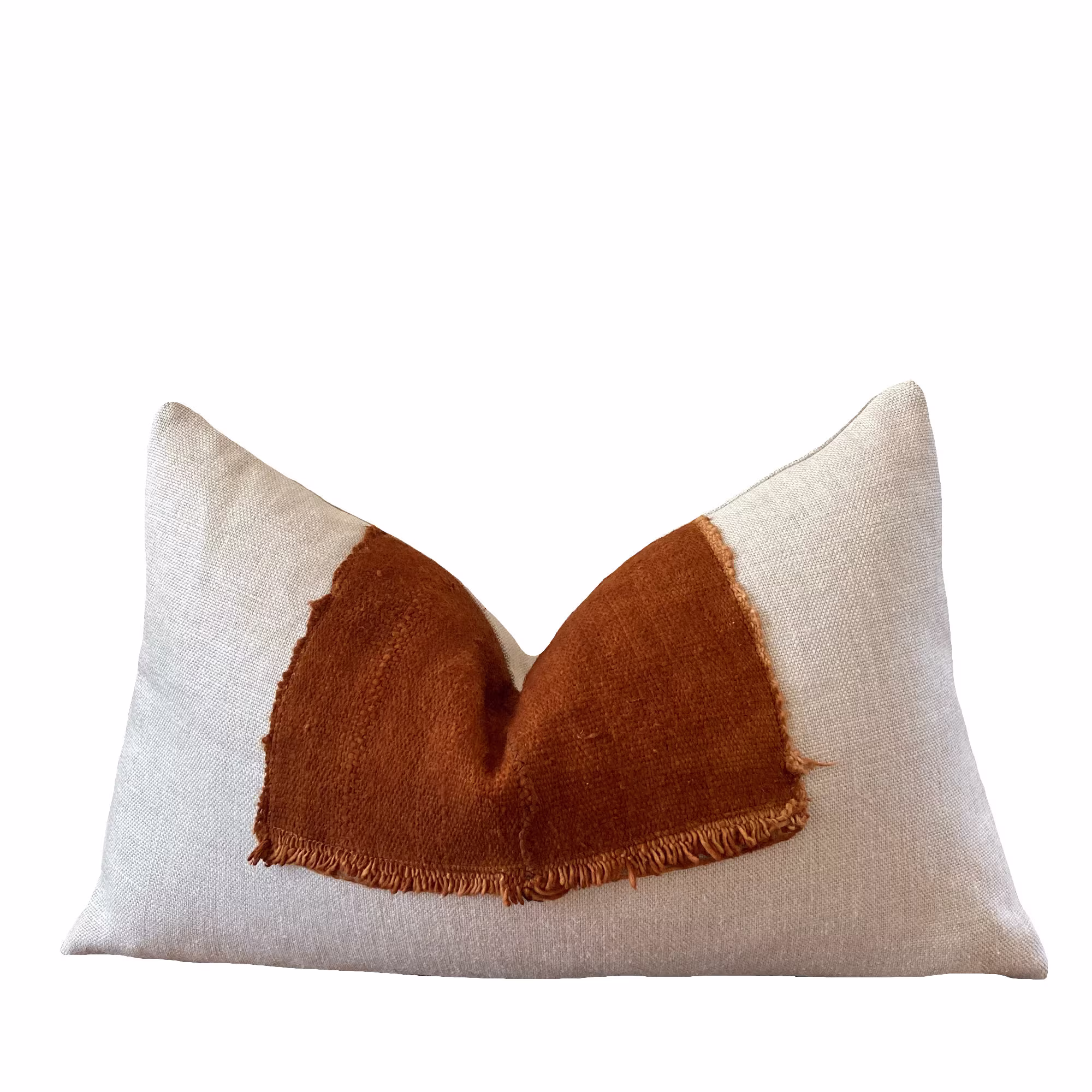 Galia || Limited Ed. | Mudcloth Pillow Cover Rust Mud Cloth Origin Mali