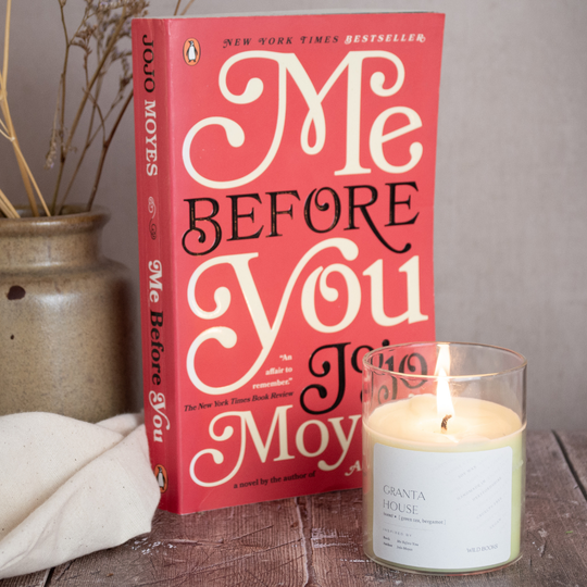 Me Before You Book And Candle Gift Set