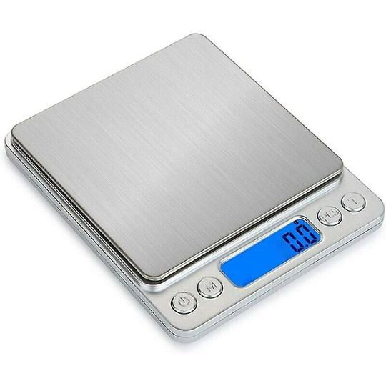 Aougo - 3000g/0.1g precision scale, kitchen scale/pocket scale/jewelry scale, high precision electronic scale, backlit lcd display, tare and pcs