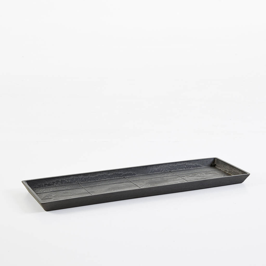 Ecopots Rectangular Saucer Made From Recycled Plastic