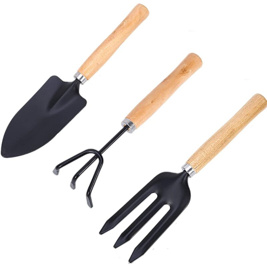 Pcs Mini Gardening Tools, Gardening Kit Set of Small Shovel Spade Small Rake Handle for Garden Plants Indoor Outdoor