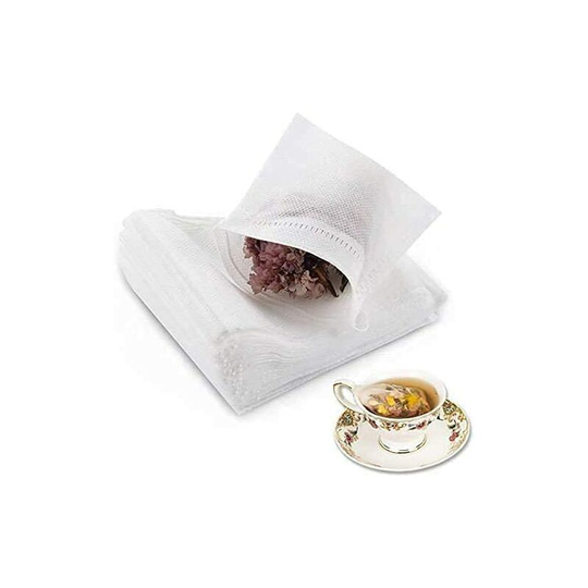 Einemgeld - 400 Pack Empty Disposable Tea Bags with Drawstring for Loose Tea