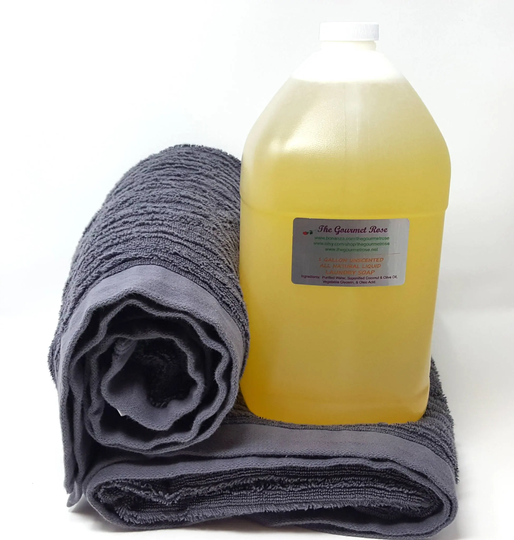 Laundry Soap Natural Gallon Detergent Free All Unscented Biodegradable Glycerin Vegan Liquid Gel Wholesale Bulk Eco Earth Friendly 64+ Loads