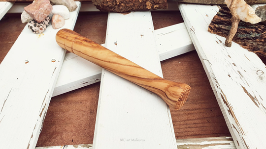 Mojitos Mace, Ice Crush Wooden Masher, Wood Crusher, Garlic & Spice Muddler For Mojitos, Icebreaker Pestle, Bartender Gift