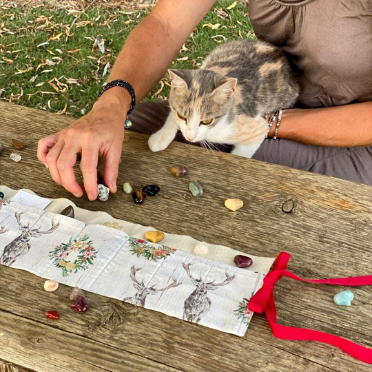 Healing Gemstone Advent Calendar/ Best Crystal Calendar/Adult Advent Calendar Unique Christmas Gifts For Crystal Lovers 26 Days
